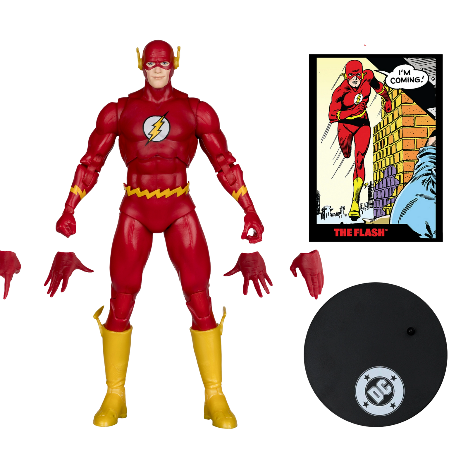 McFarlane Page Punchers: The Flash #123 - Barry Allen Flash
