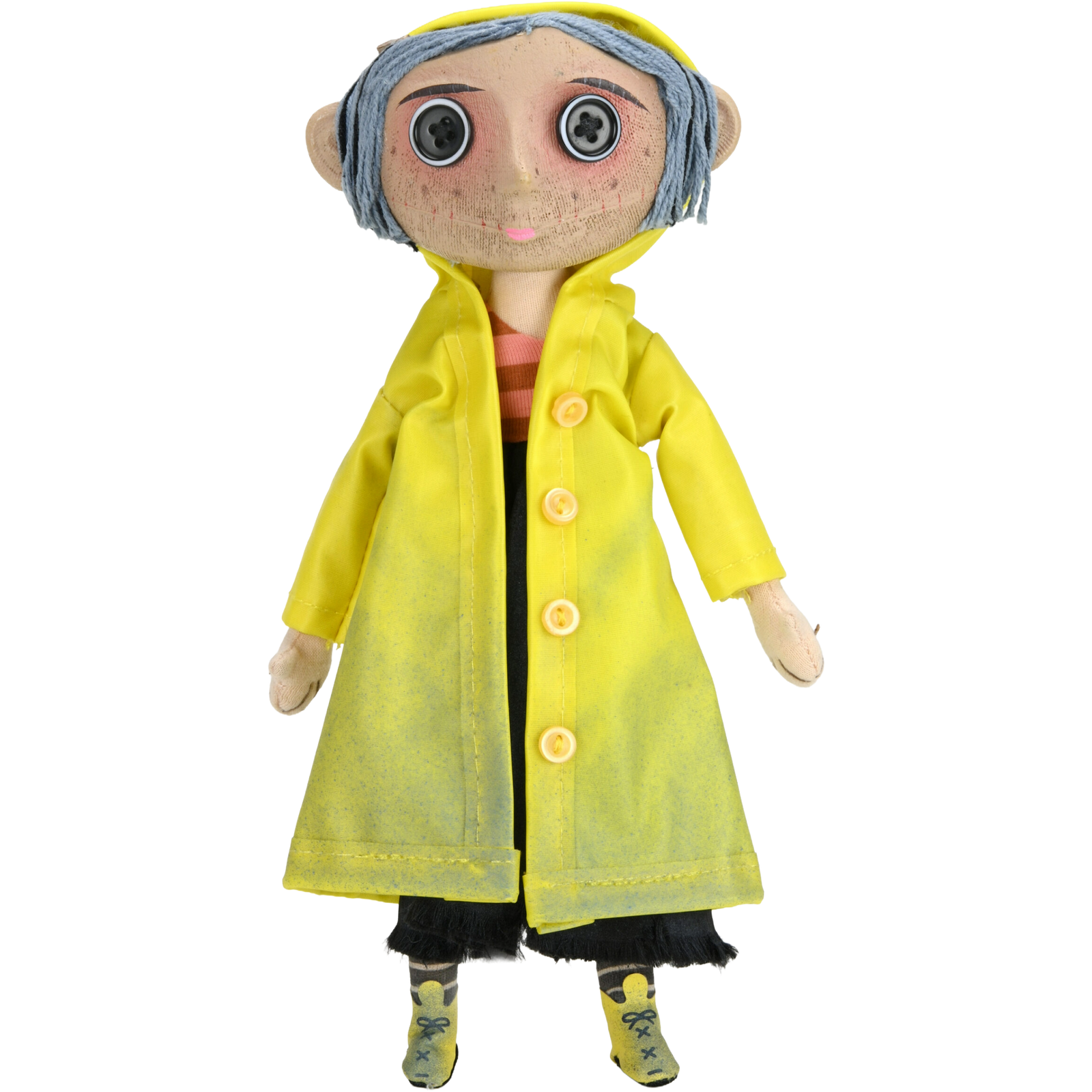 NECA Prop-Replica: Coraline - Buttom Eye Doll Coraline