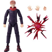 BANDAI Anime Heroes: Jujutsu Kaisen - Yuji Itadori (Black Flash)