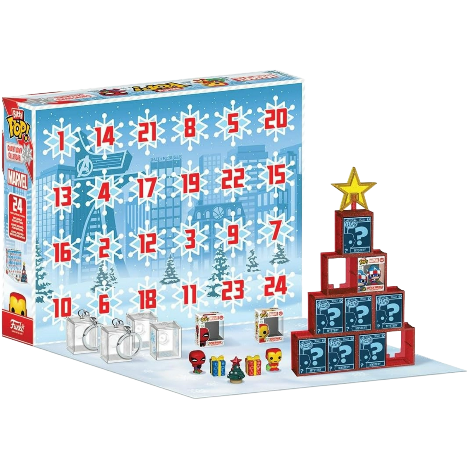 Funko Bitty Pop!: 24 Day Countdown Calendar - Marvel Comics