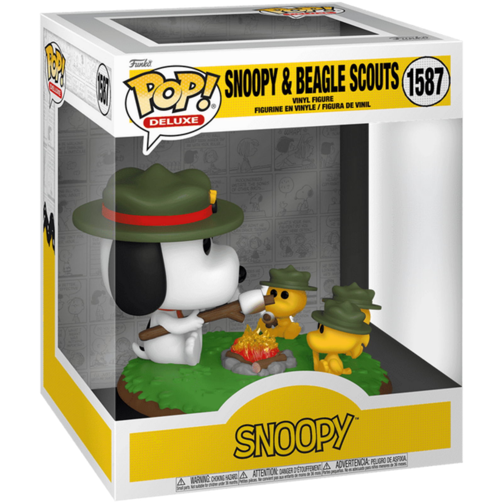 Funko Pop! Deluxe: Peanuts - Snoopy & Beagle Scouts 1587