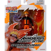 BANDAI Anime Heroes Beyond: Naruto Shippuden - Naruto Uzumaki (Tailed Beast Cloak)