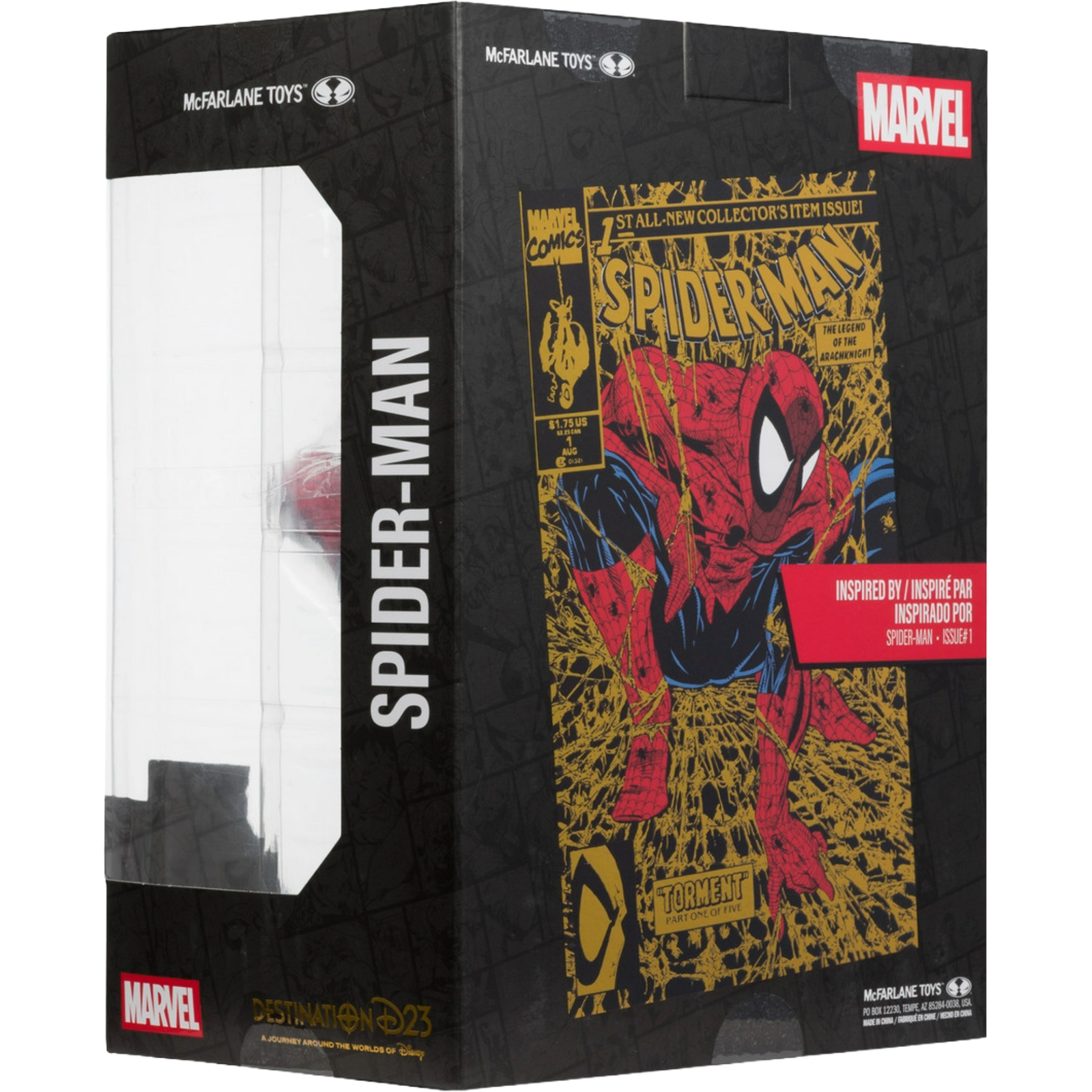 McFarlane Marvel Collection: Spider-Man #01 - Spider-Man Gold Label