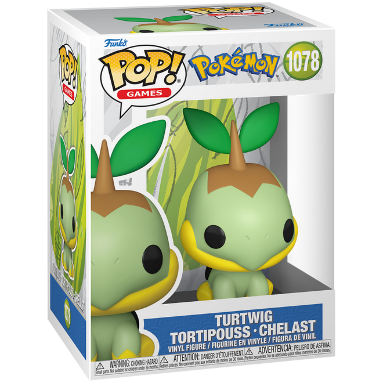 Funko Pop! Games: Pokémon - Turtwig 1078