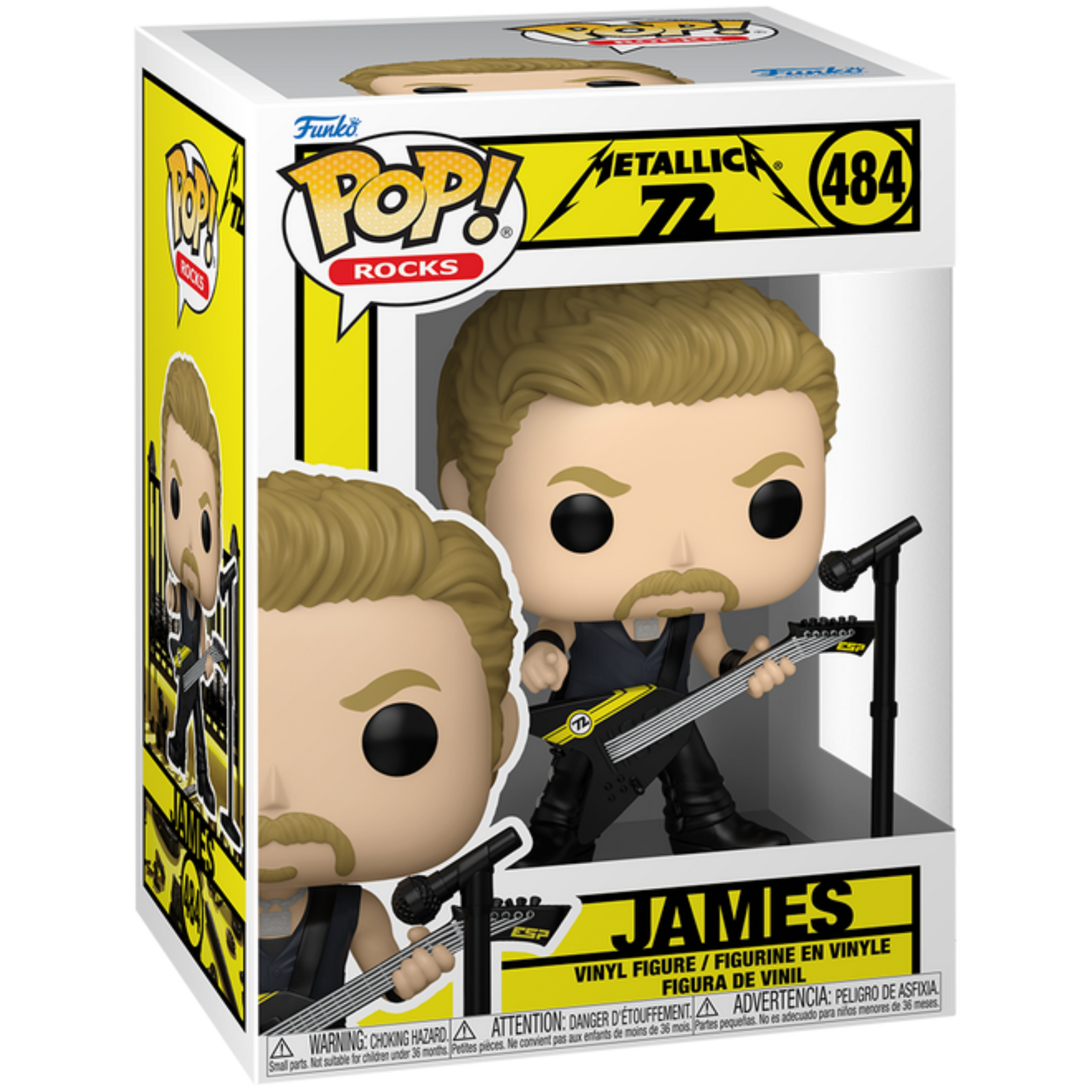 Funko Pop! Rocks: Metallica 72 - James 484