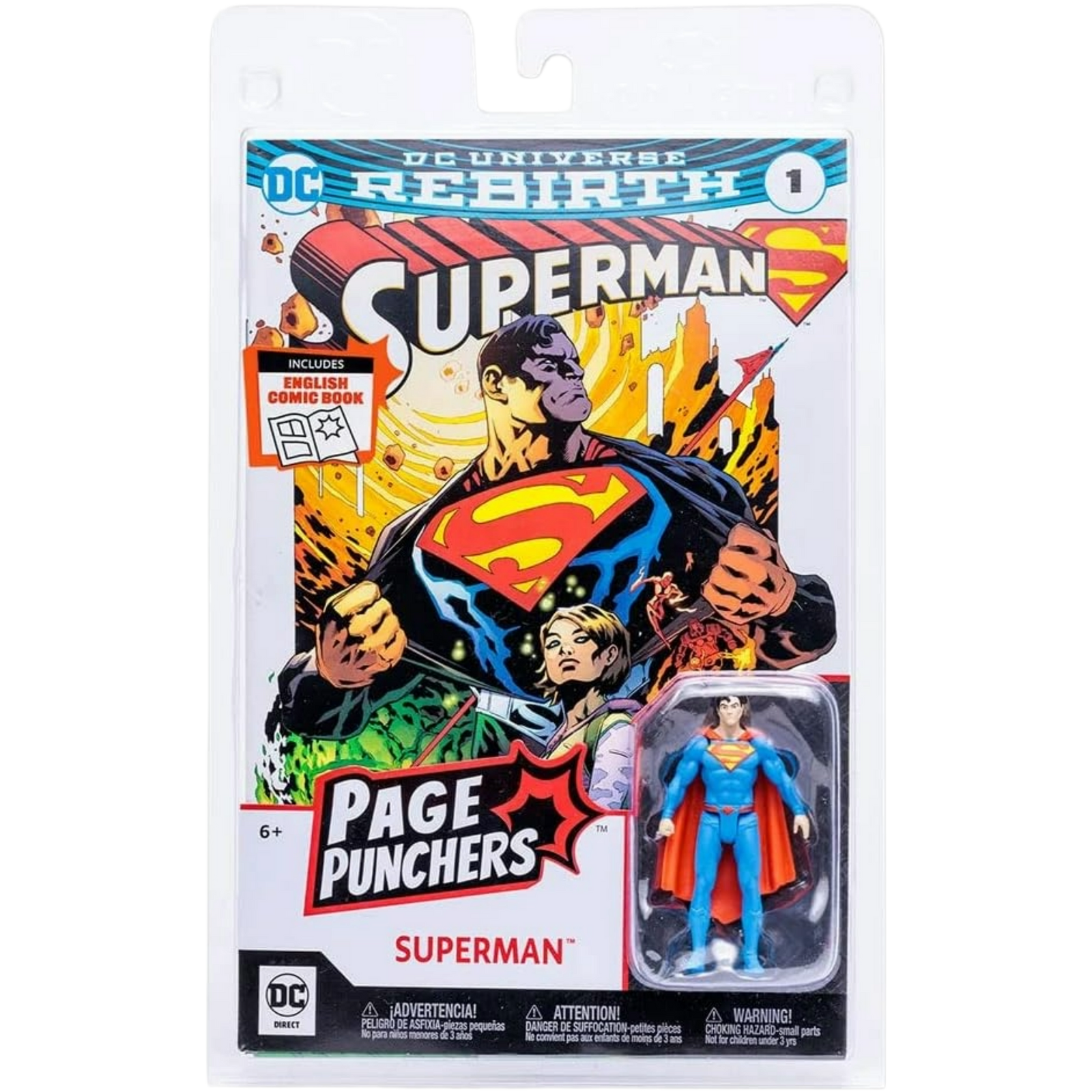 McFarlane DC Direct / Page Punchers: DC Rebirth - Superman