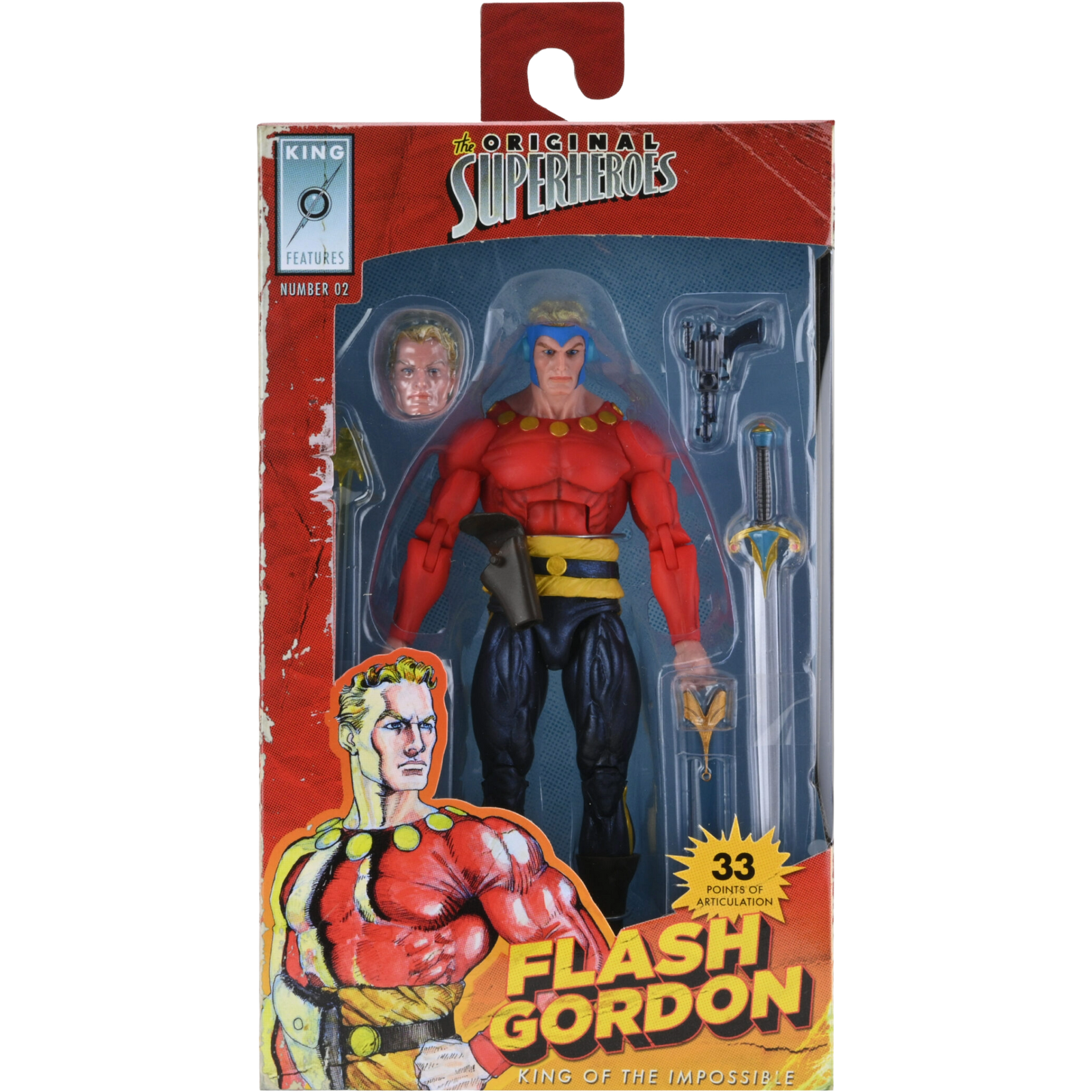 NECA Ultimate: The Original Superheroes - Flash Gordon (Number 02)