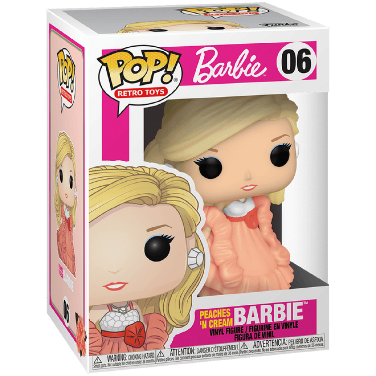 Funko Pop! Retro Toys: Barbie - Peaches ‘N Cream Barbie 06