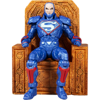 McFarlane DC Multiverse: Justice League The Darkseid War - Lex Luthor Power Suit (Blue Suit With Throne)