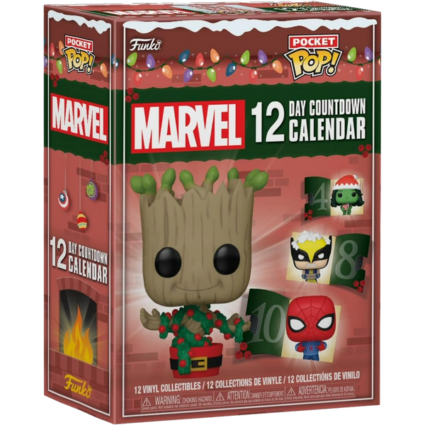 Funko Pocket Pop!: 12 Day Countdown Calendar - Marvel