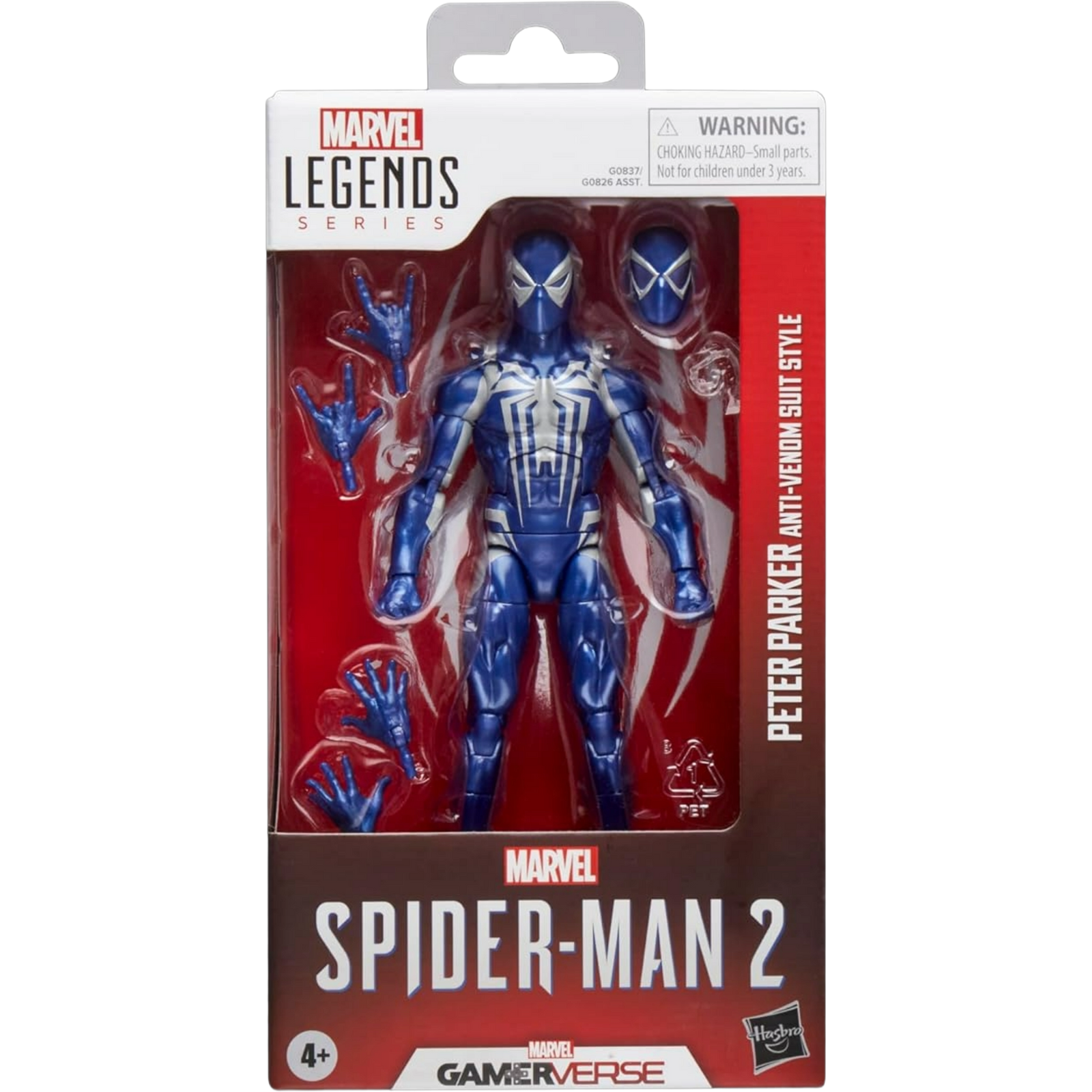 Hasbro / Marvel Legends Gamerverse: Spider-Man 2 - Peter Parker (Anti-Venom Suit Style)