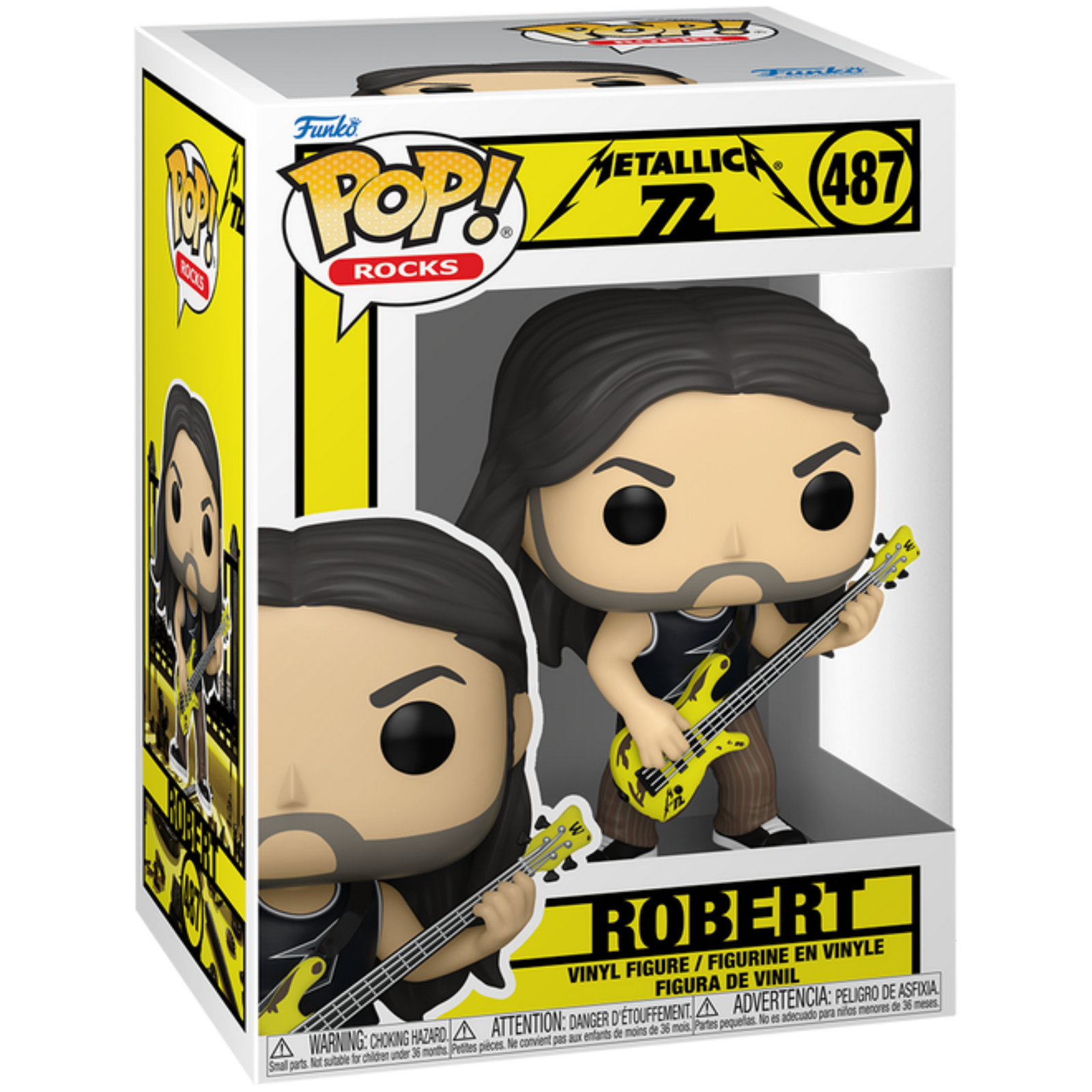 Funko Pop! Rocks: Metallica 72 - Robert 487