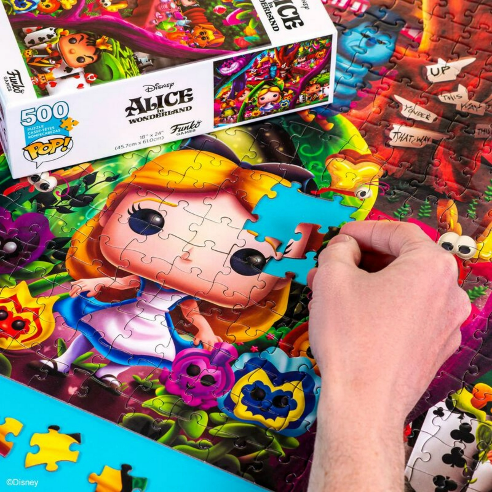 Funko Pop! Puzzle: Disney - Alice In Wonderland