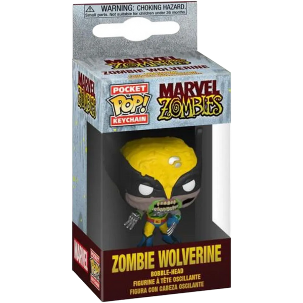 Funko Pop! Keychain: Marvel Zombies - Zombie Wolverine