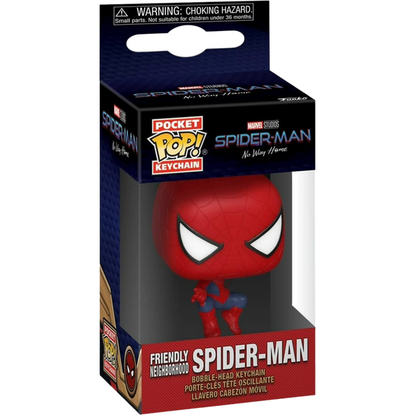 Funko Pop! Keychain: Spider-Man No Way Home - Friendly Neighborhood Spider-Man
