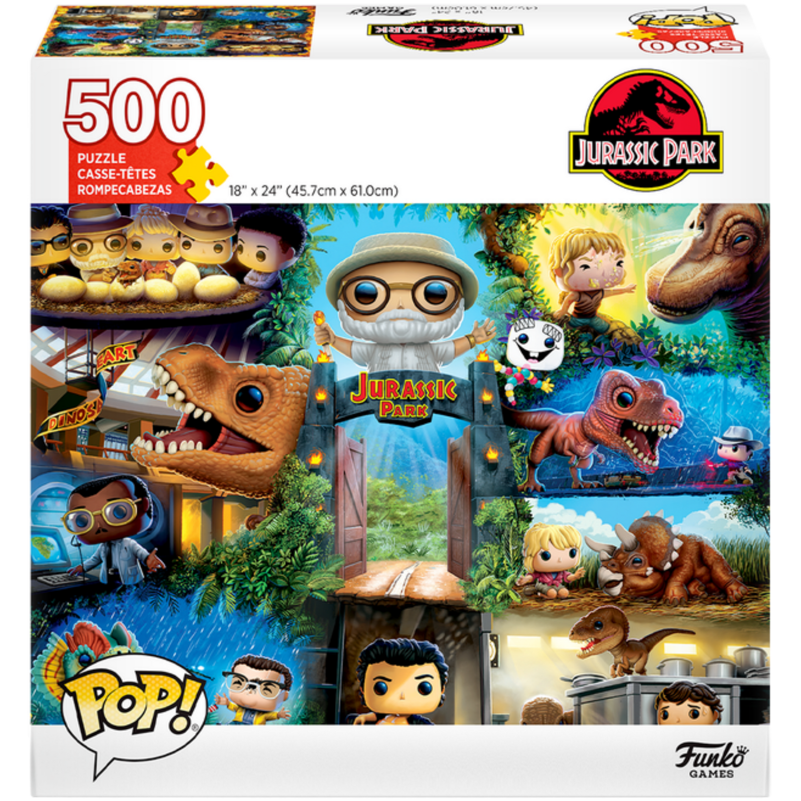 Funko Pop! Puzzle: Jurassic Park
