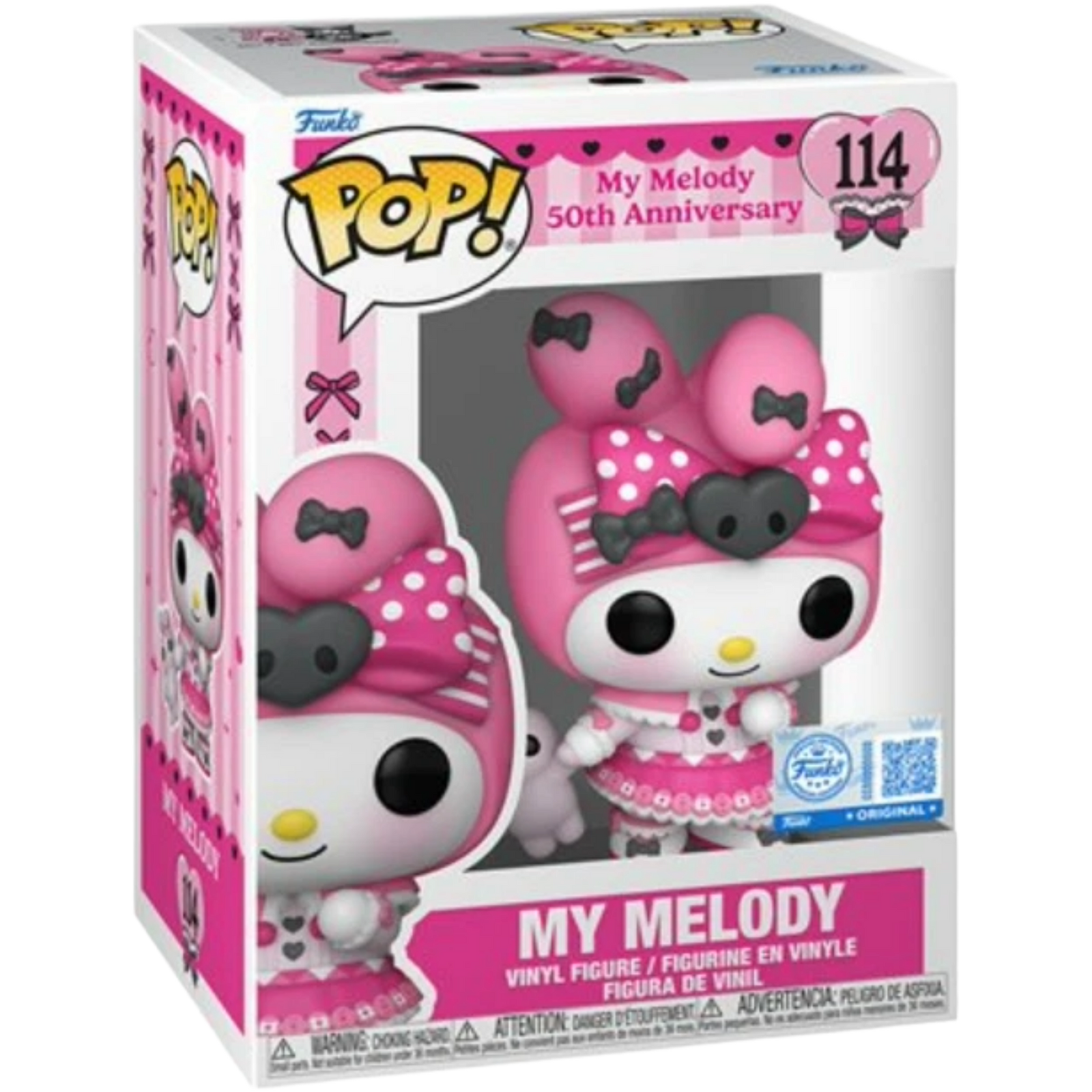 Funko Pop! Sanrio: Hello Kitty And Friends - My Melody (50th Anniversary) 114