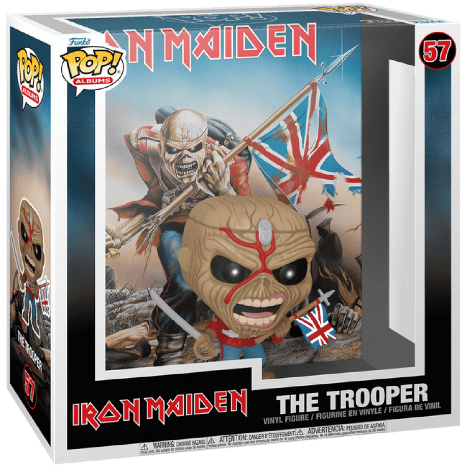 Funko Pop! Albums: Iron Maiden - The Trooper 57