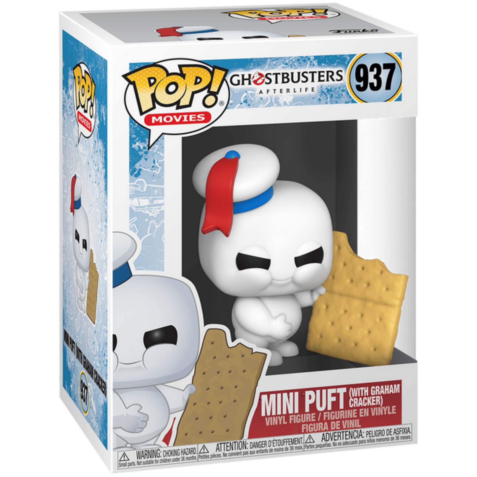 Funko Pop! Movies: Ghostbusters Afterlife - Mini Puft (With Graham Cracker) 937