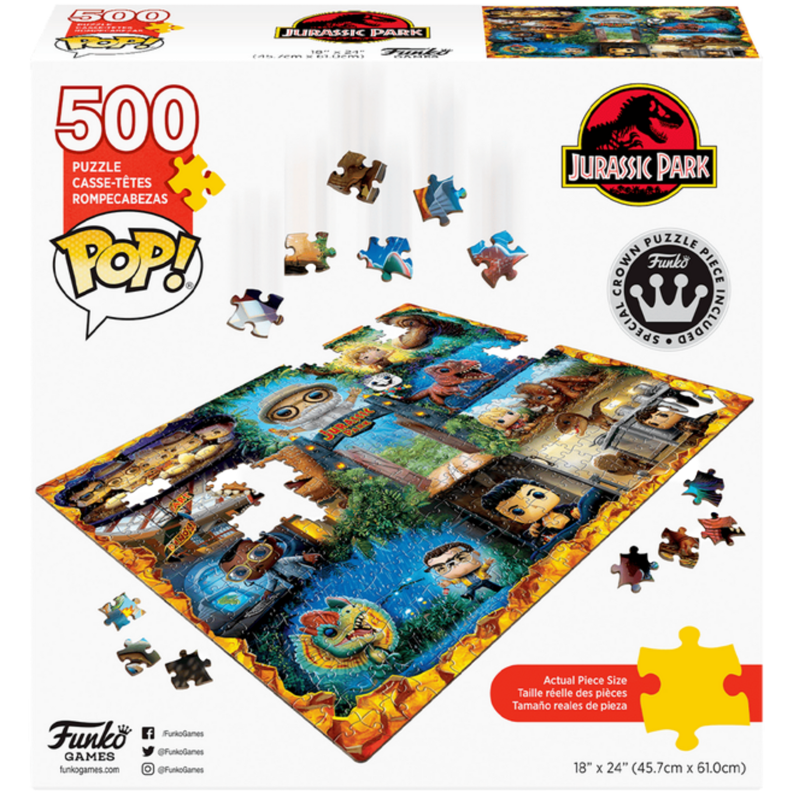 Funko Pop! Puzzle: Jurassic Park
