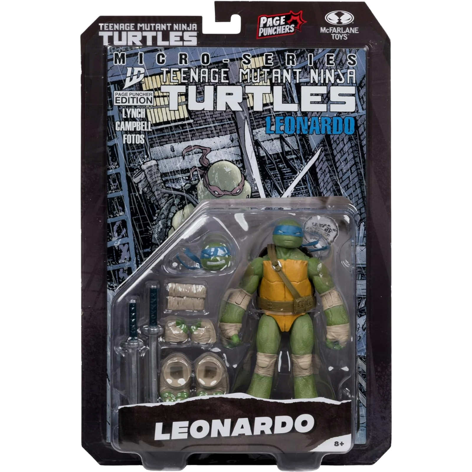 McFarlane Page Punchers: Teenage Mutant Ninja Turtles - Leonardo
