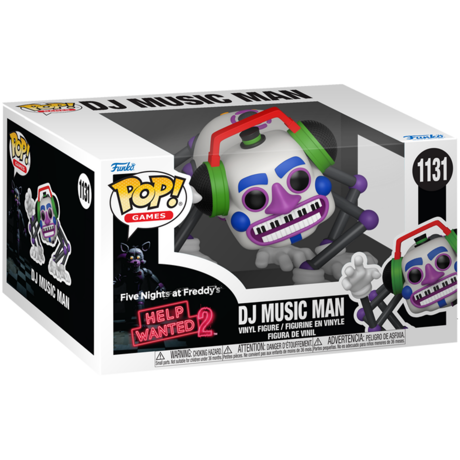 Funko Pop! Games: Five Nights At Freddy’s Help Wanted 2 - DJ Music Man 1131