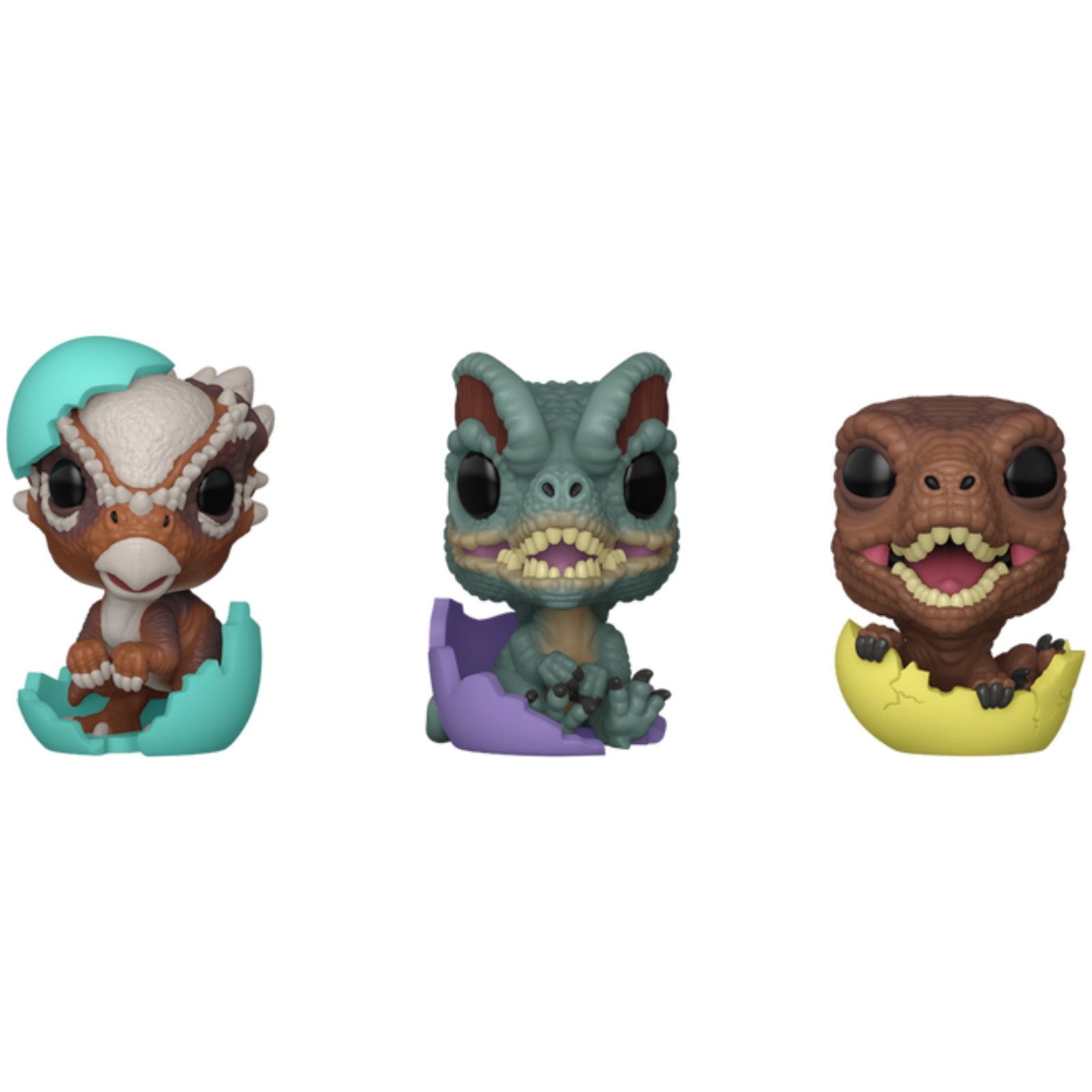Funko Pocket Pop!: Jurassic World - Hatchling Baby Dinosaurs 3-Pack