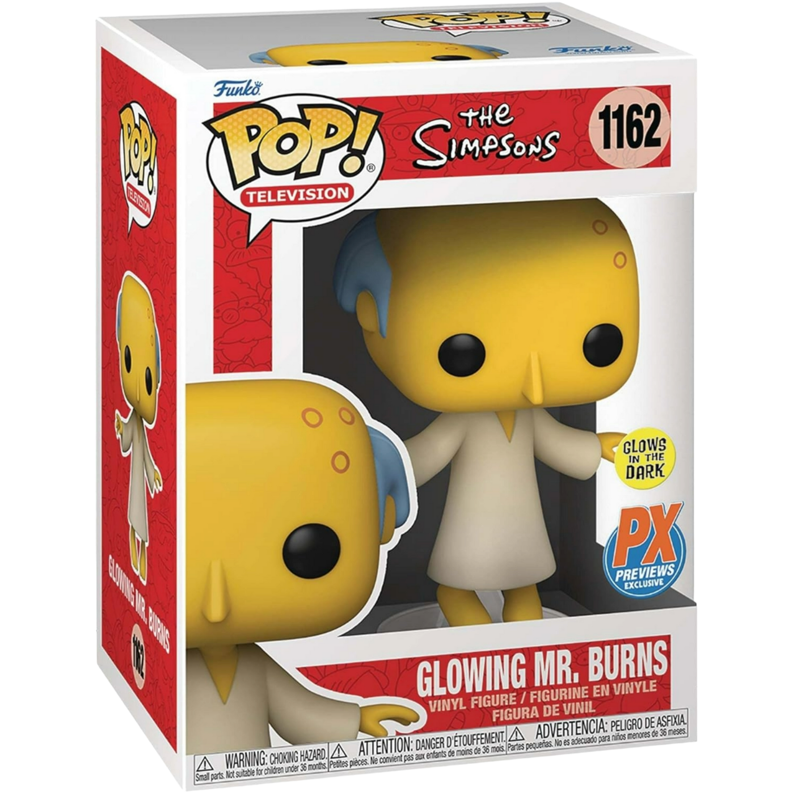 Funko Pop! TV: The Simpsons - Glowing Mr. Burns 1162