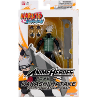 BANDAI Anime Heroes: Naruto Shippuden - Kakashi Hatake (Fourth Great Ninja War)