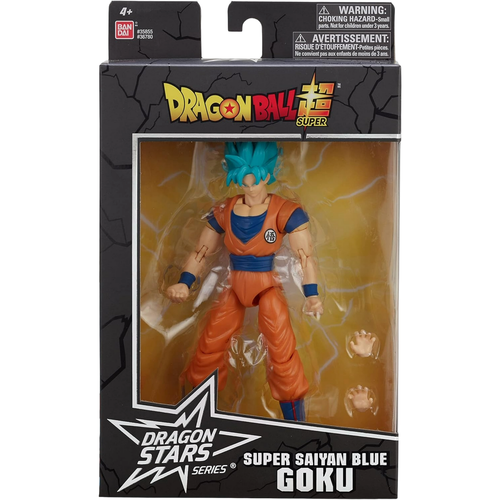 BANDAI Dragon Stars Series: Dragon Ball Super - Super Saiyan Blue Goku
