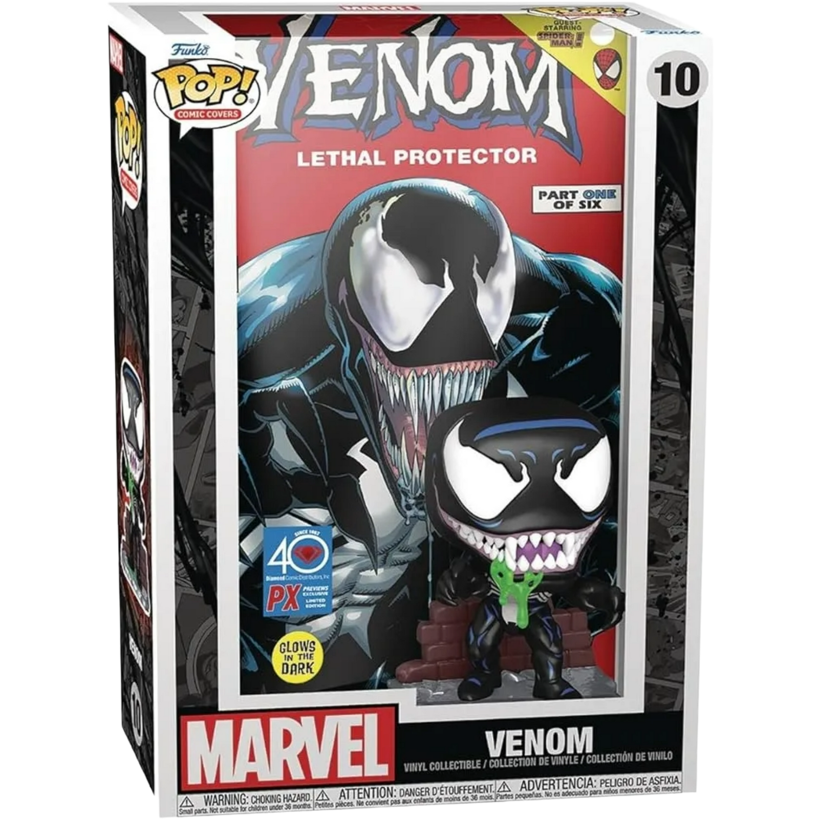 Funko Pop! Comic Covers: Marvel - Venom 10