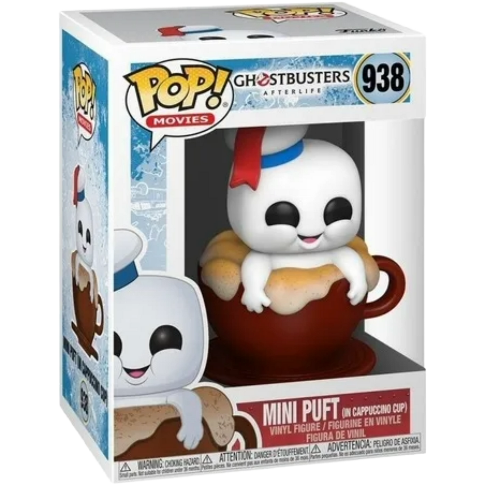 Funko Pop! Movies: Ghostbusters Afterlife - Mini Puft (In Cappuccino Cup) 938