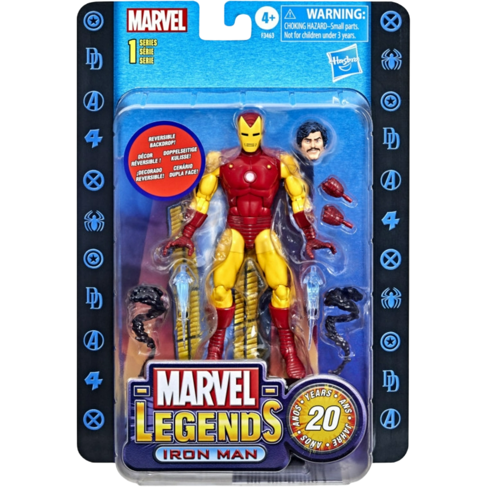 Hasbro / Marvel Legends: Series 1 Iron Man (20 Years)
