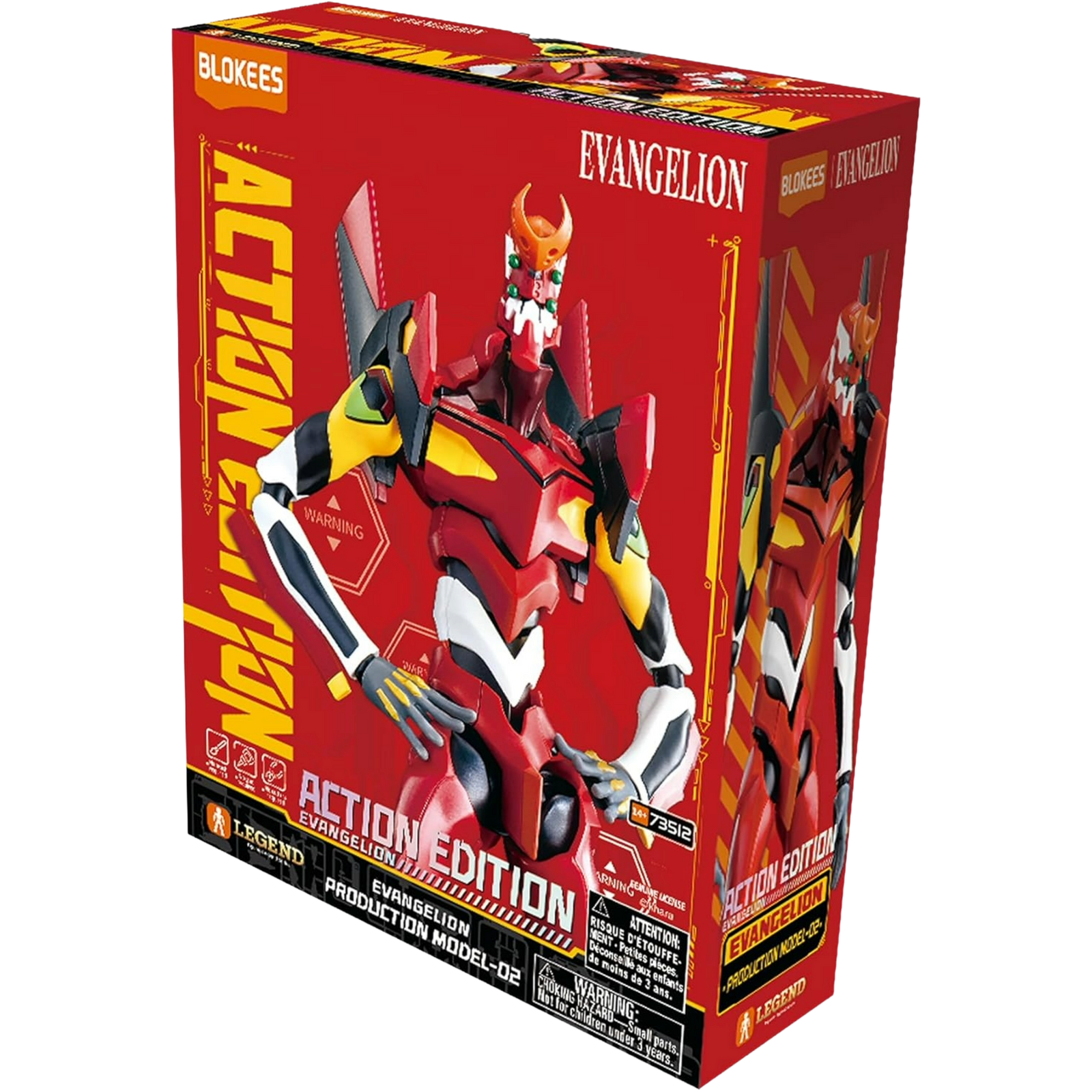 Blokees Legend Series: Evangelion - Production Model-02