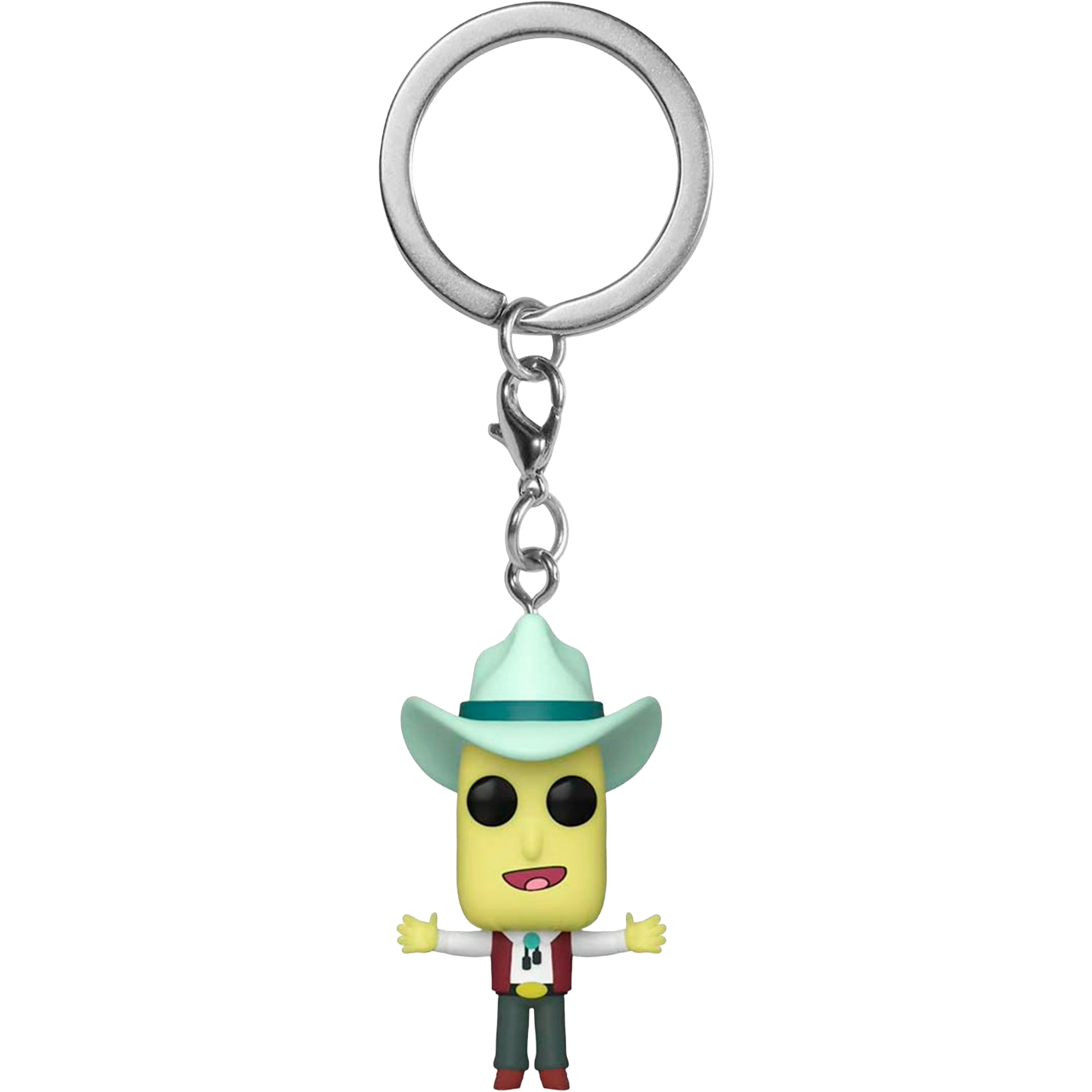 Funko Pop! Keychain: Rick And Morty - Mr. Poopy Butthole (Auctioneer)