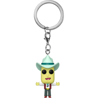 Funko Pop! Keychain: Rick And Morty - Mr. Poopy Butthole (Auctioneer)