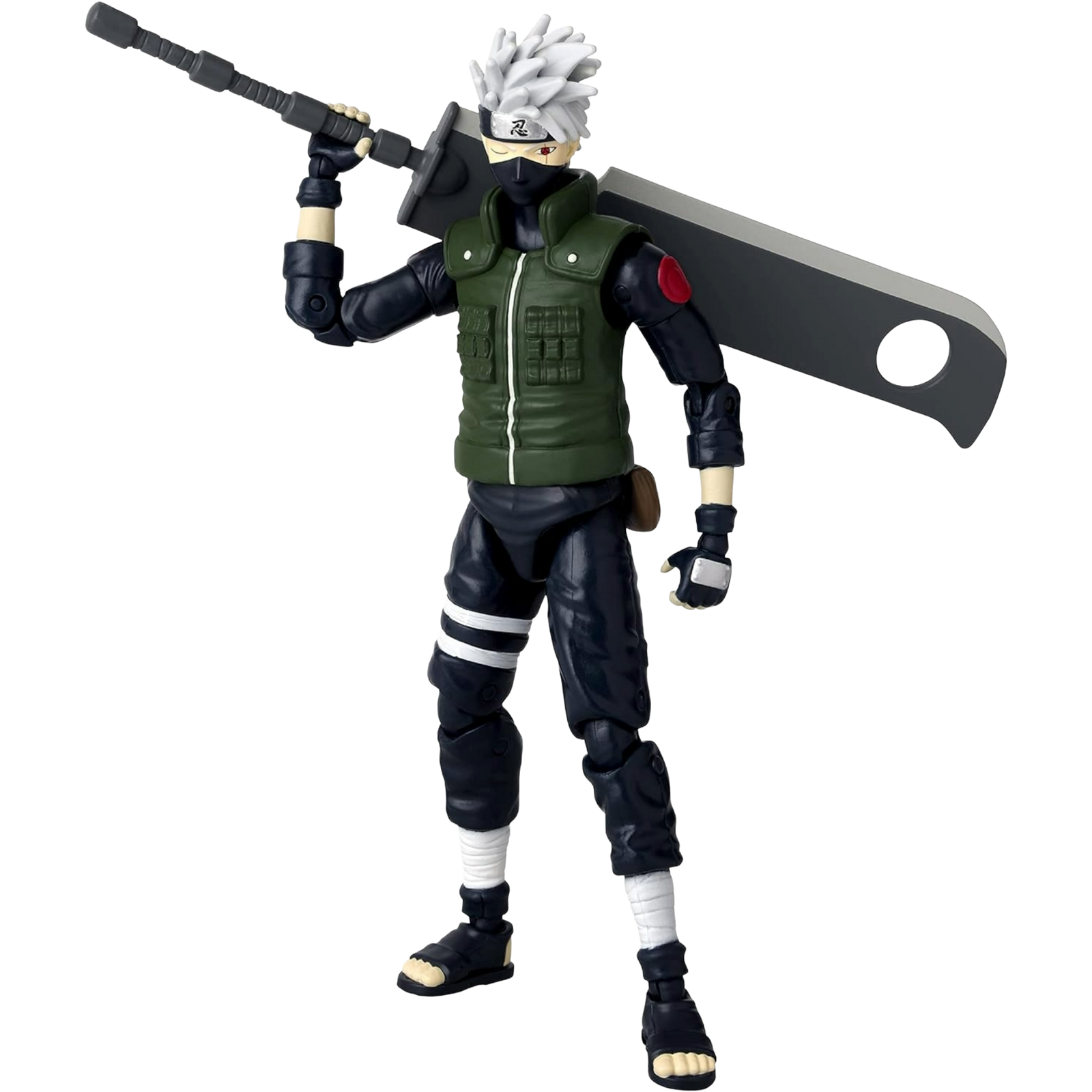 BANDAI Anime Heroes: Naruto Shippuden - Kakashi Hatake (Fourth Great Ninja War)