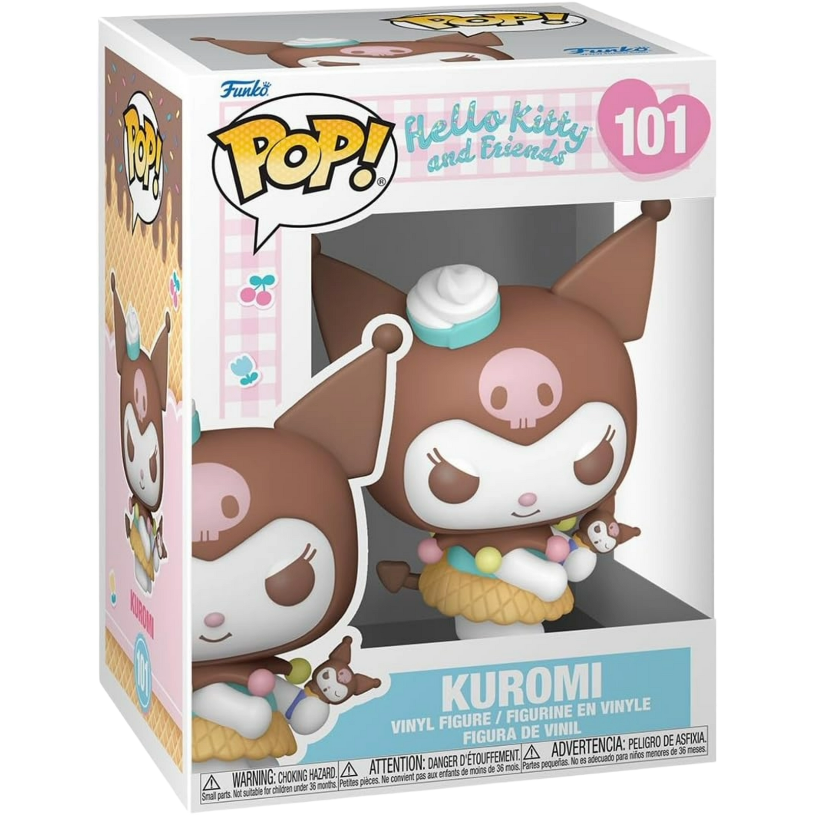 Funko Pop! Sanrio: Hello Kitty And Friends - Kuromi (Ice Cream) 101