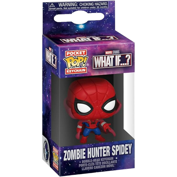 Funko Pop! Keychain: What If…? - Zombie Hunter Spidey