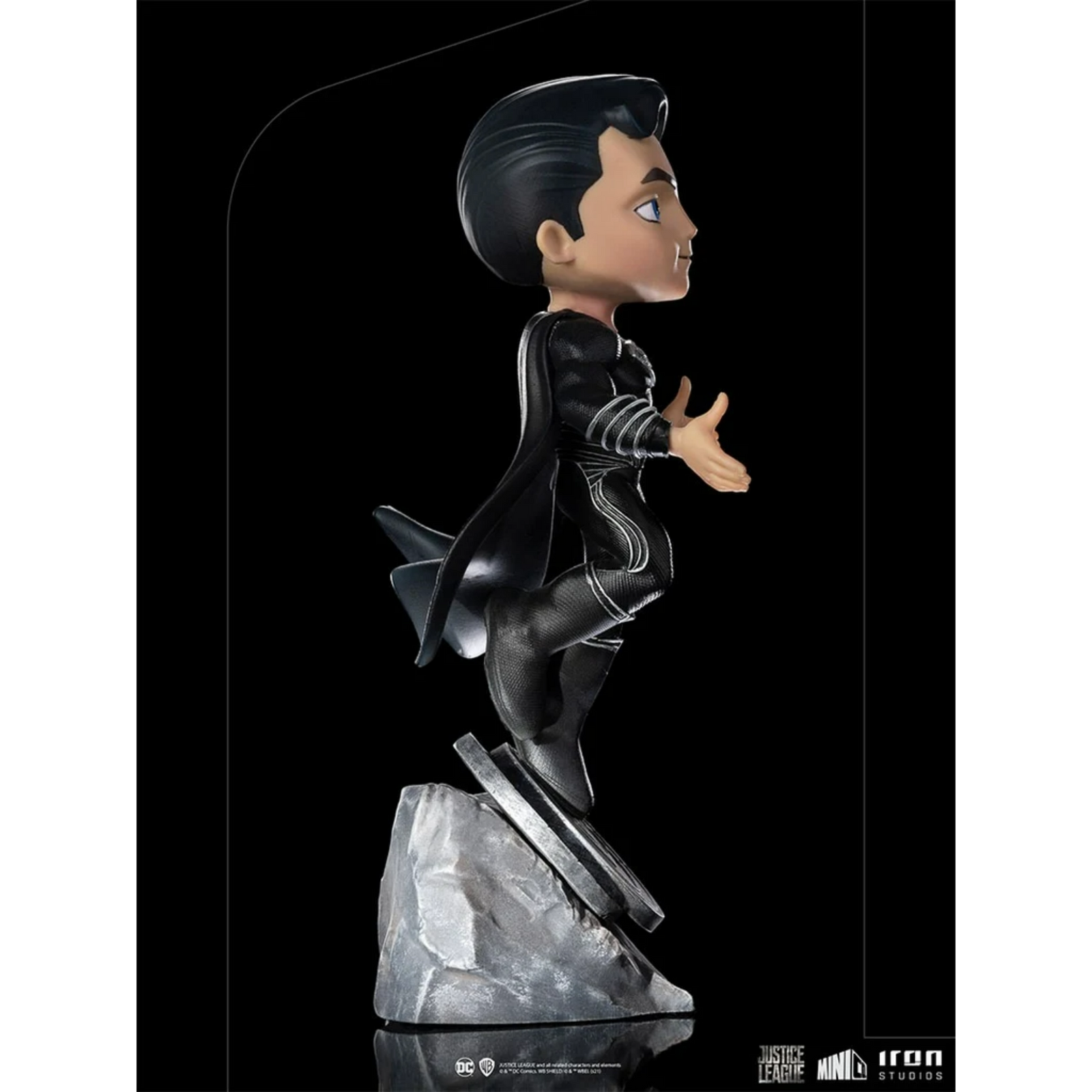 Iron Studios MiniCo: DC Comics Zack Snyder’s Justice League - Superman Black Suit