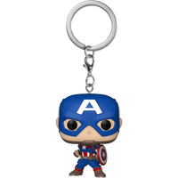 Funko Pop! Keychain: Marvel - Captain America