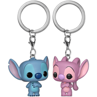 Funko Pop! Keychain: Disney Lilo & Stitch - Stitch & Angel 2-Pack