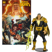 McFarlane Page Punchers: Black Adam Comic - Black Adam