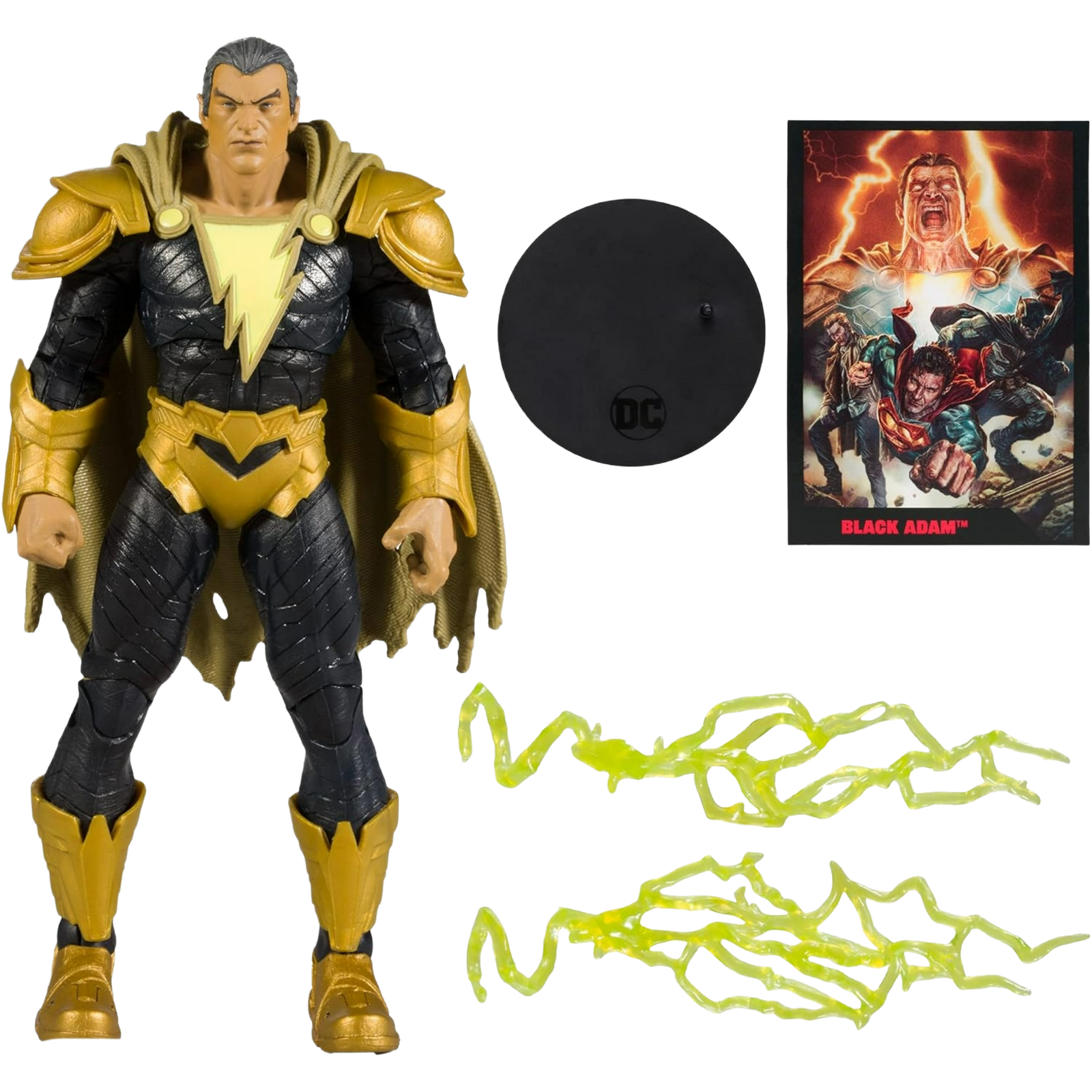 McFarlane Page Punchers: Black Adam Comic - Black Adam