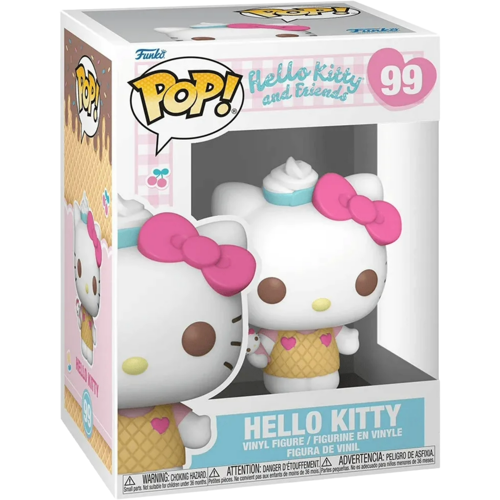 Funko Pop! Sanrio: Hello Kitty And Friends - Hello Kitty (Ice Cream) 99