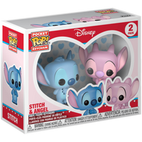 Funko Pop! Keychain: Disney Lilo & Stitch - Stitch & Angel 2-Pack