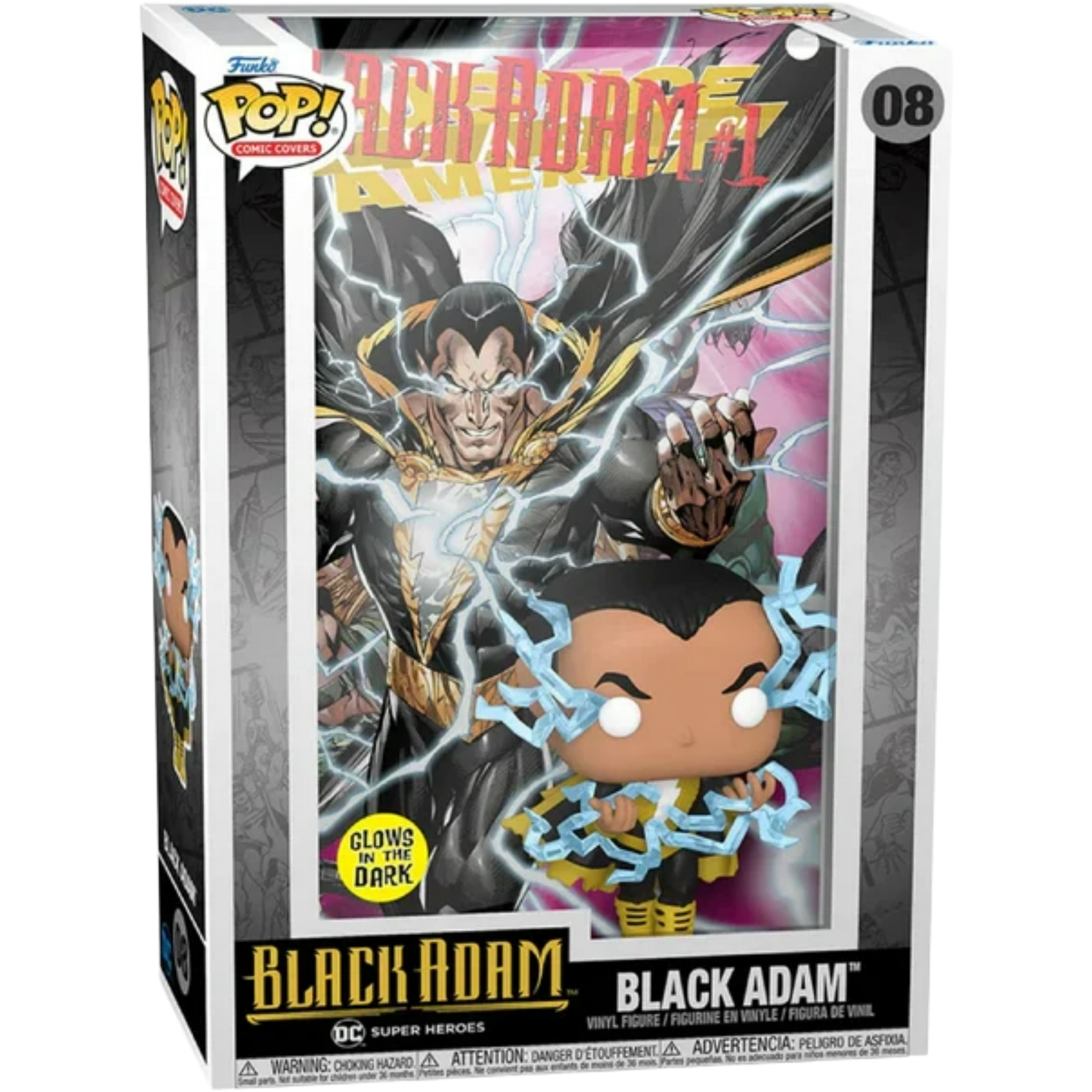 Funko Pop! Comic Covers: DC - Black Adam 08