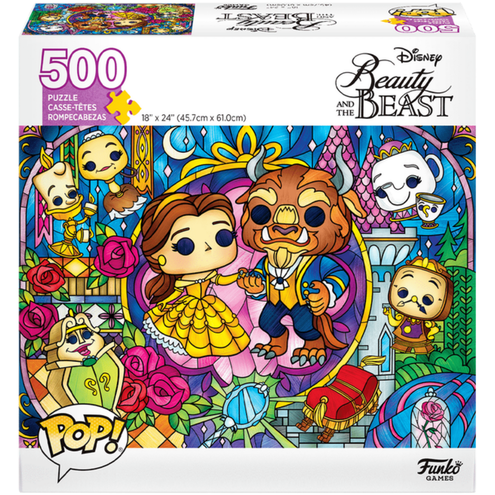 Funko Pop! Puzzle: Disney - Beauty And The Beast