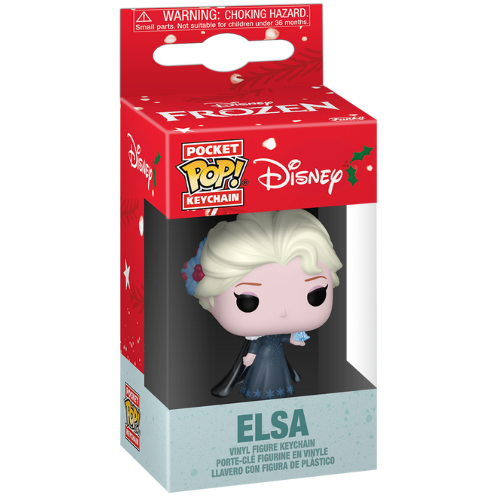 Funko Pop! Keychain: Disney Princess Holiday - Elsa