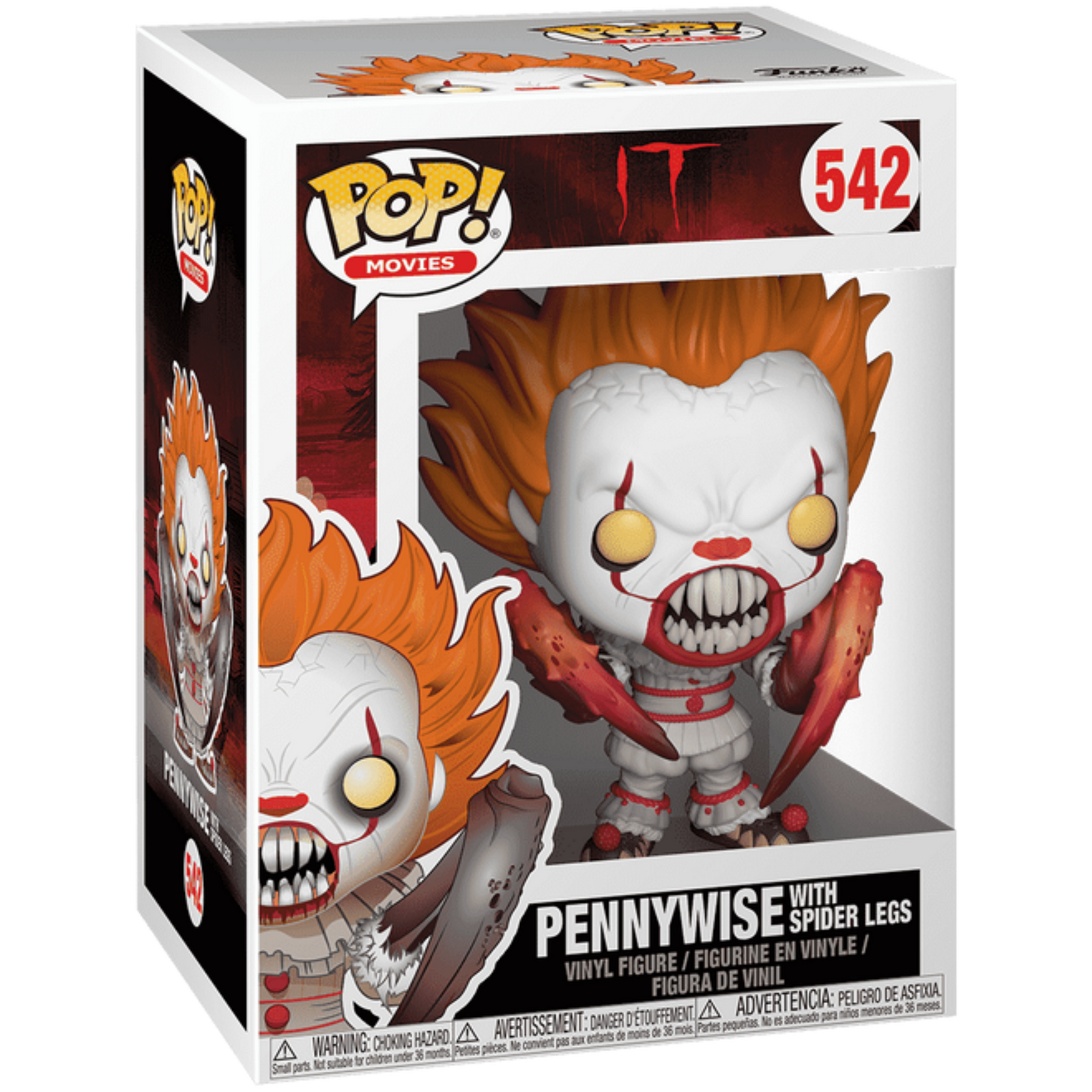 Funko Pop! Movies: IT - Pennywise With Spider Legs 542